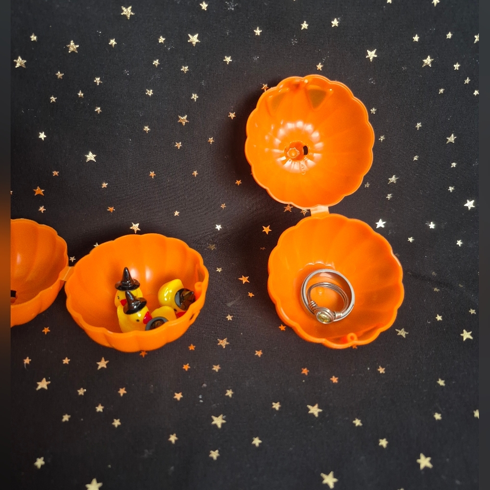 Pumpkin Gift Box Fall Engagement